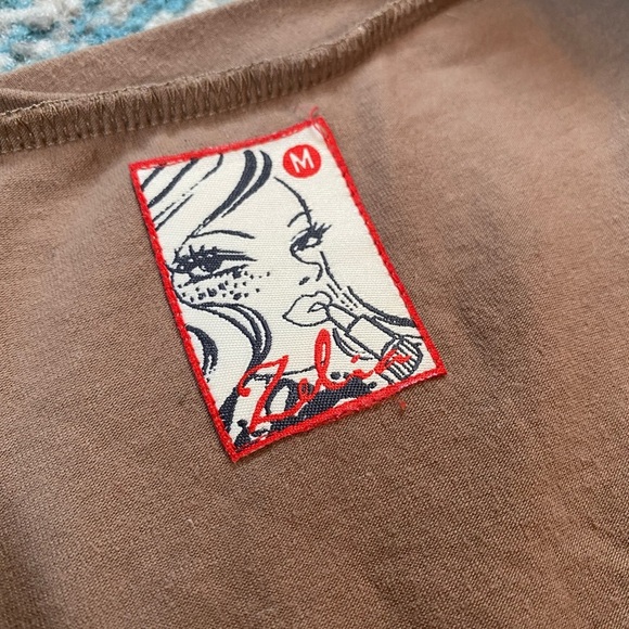 Vintage Y2K Rhinestone Pop Art Custo Barcelona Style Mini Dress Size Medium - Picture 8 of 10